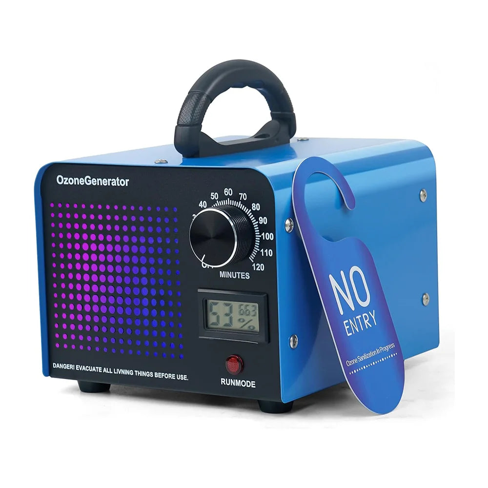 Ozone Generator 60000mg/h – 110V/240V, Air Purifier for Home, Car, Office & Basement