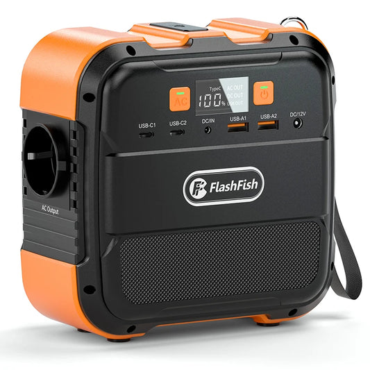 A101 Mini Portable Power Station 60W – 97Wh, Solar & Type-C, 240W Peak
