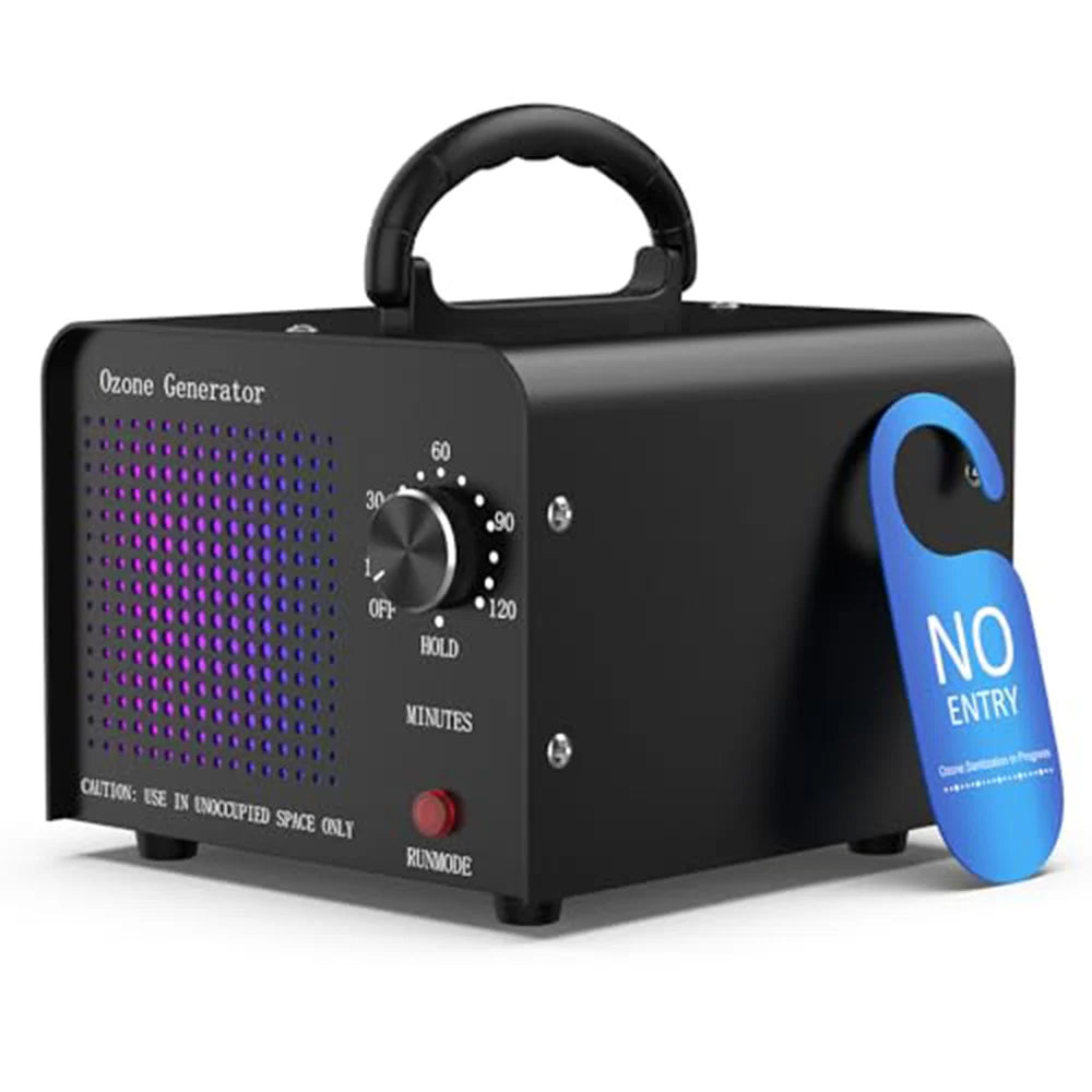 Ozone Generator 60000mg/h – 110V/240V, Air Purifier for Home, Car, Office & Basement